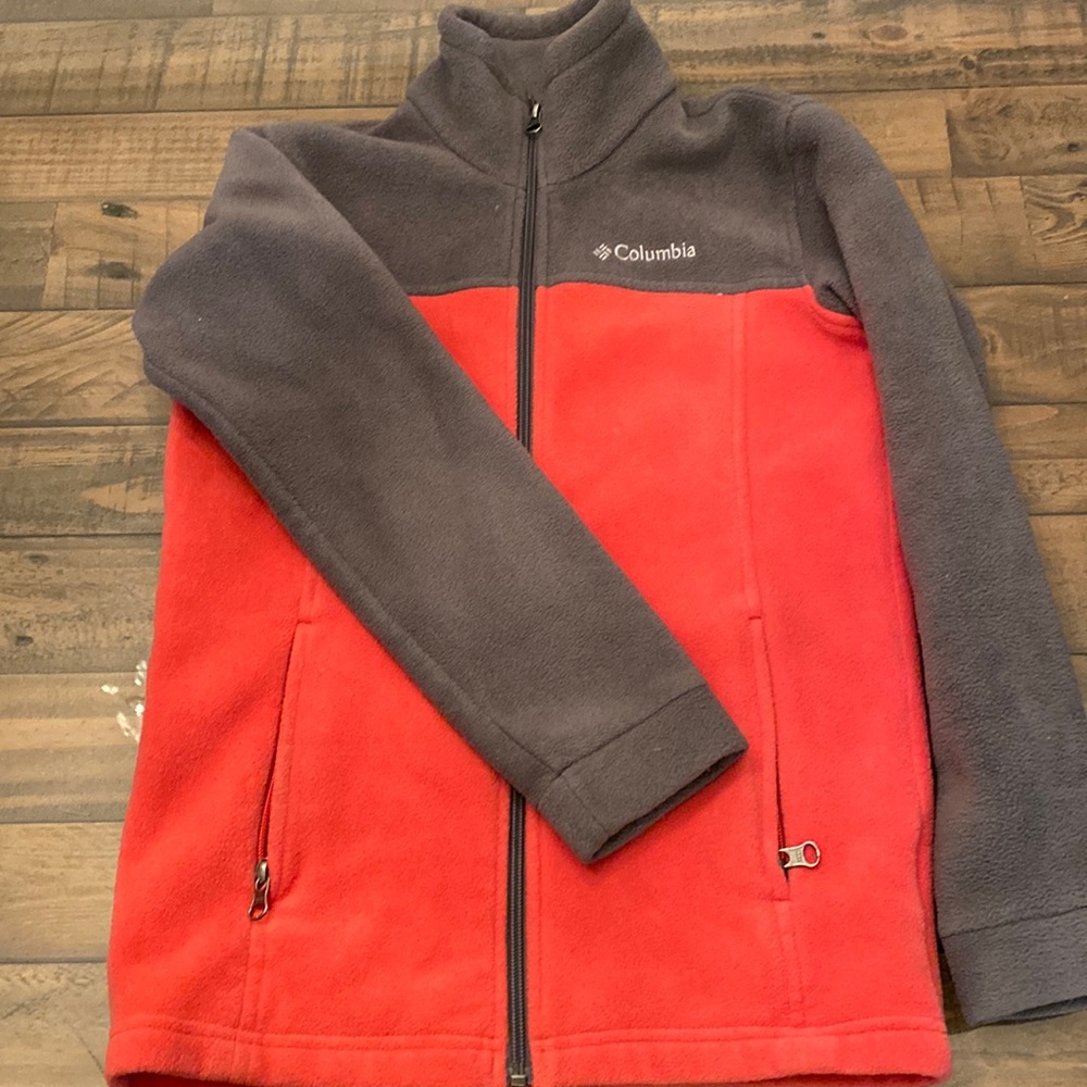 Columbia girls fleece zip up sweater